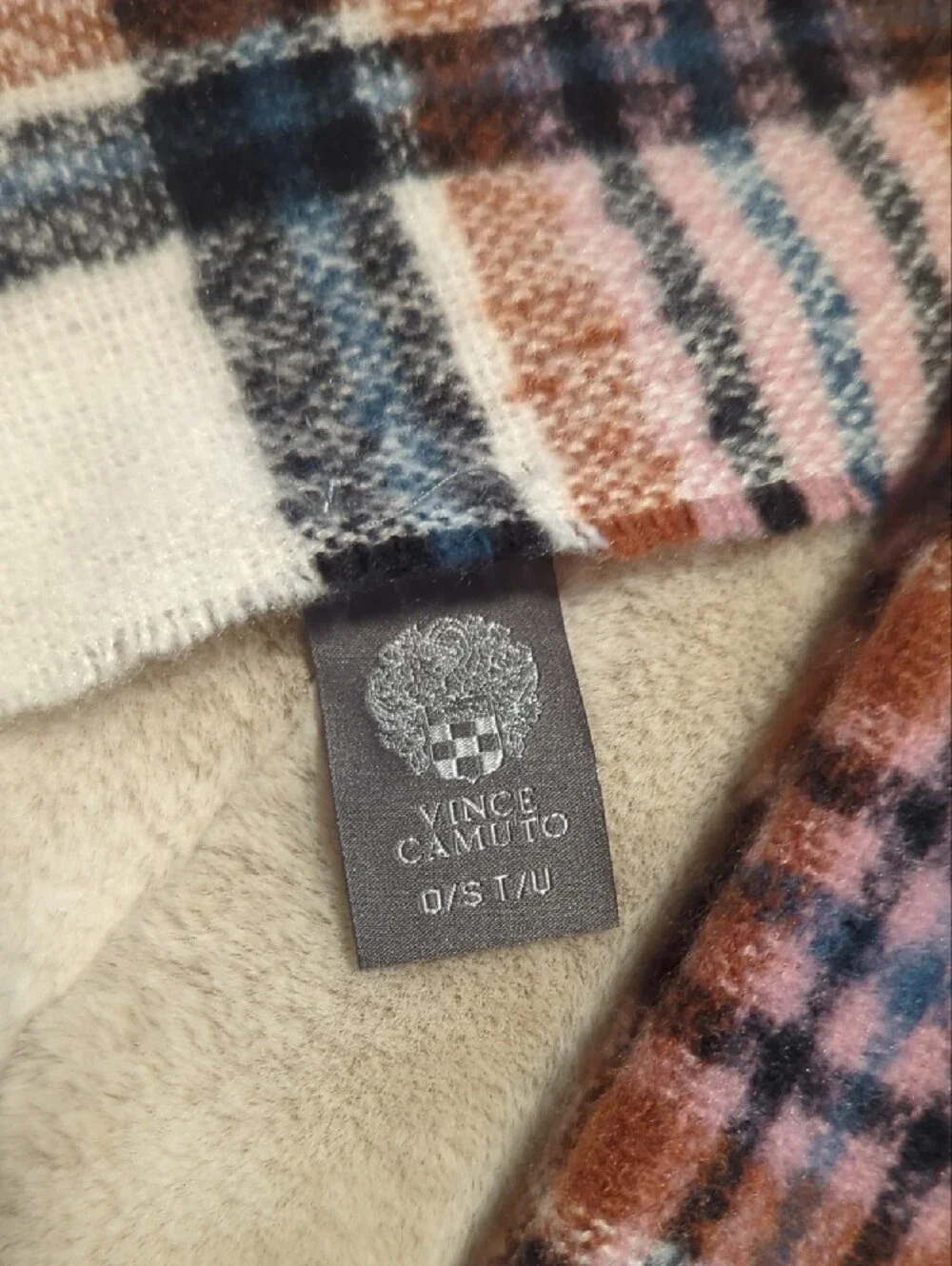 Vince Camuto classic plaid